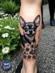 Chihuahua tattoos for females - Chihuahua tattoo small - Chihuahua tattoos for guys - Chihuahua tattoo ideas - Chihuahua tattoo meaning - Chihuahua tattoo Outline