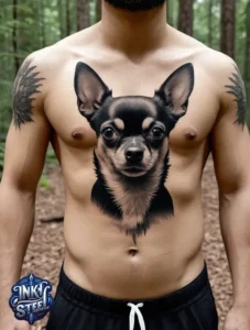 Chihuahua tattoos for females - Chihuahua tattoo small - Chihuahua tattoos for guys - Chihuahua tattoo ideas - Chihuahua tattoo meaning - Chihuahua tattoo Outline