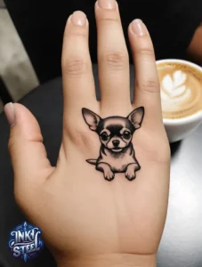 Chihuahua tattoos for females - Chihuahua tattoo small - Chihuahua tattoos for guys - Chihuahua tattoo ideas - Chihuahua tattoo meaning - Chihuahua tattoo Outline