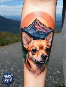 Chihuahua tattoos for females - Chihuahua tattoo small - Chihuahua tattoos for guys - Chihuahua tattoo ideas - Chihuahua tattoo meaning - Chihuahua tattoo Outline