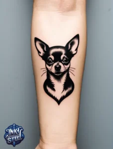 Chihuahua tattoos for females - Chihuahua tattoo small - Chihuahua tattoos for guys - Chihuahua tattoo ideas - Chihuahua tattoo meaning - Chihuahua tattoo Outline