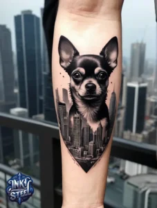 Chihuahua tattoos for females - Chihuahua tattoo small - Chihuahua tattoos for guys - Chihuahua tattoo ideas - Chihuahua tattoo meaning - Chihuahua tattoo Outline