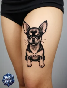 Chihuahua tattoos for females - Chihuahua tattoo small - Chihuahua tattoos for guys - Chihuahua tattoo ideas - Chihuahua tattoo meaning - Chihuahua tattoo Outline