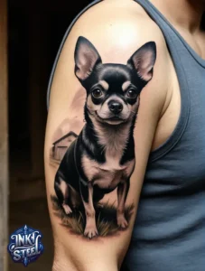 Chihuahua tattoos for females - Chihuahua tattoo small - Chihuahua tattoos for guys - Chihuahua tattoo ideas - Chihuahua tattoo meaning - Chihuahua tattoo Outline