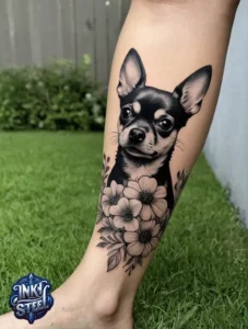 Chihuahua tattoos for females - Chihuahua tattoo small - Chihuahua tattoos for guys - Chihuahua tattoo ideas - Chihuahua tattoo meaning - Chihuahua tattoo Outline