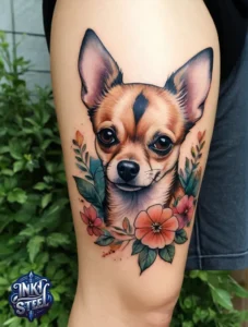 Chihuahua tattoos for females - Chihuahua tattoo small - Chihuahua tattoos for guys - Chihuahua tattoo ideas - Chihuahua tattoo meaning - Chihuahua tattoo Outline