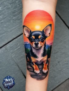 Chihuahua tattoos for females - Chihuahua tattoo small - Chihuahua tattoos for guys - Chihuahua tattoo ideas - Chihuahua tattoo meaning - Chihuahua tattoo Outline