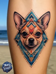 Chihuahua tattoos for females - Chihuahua tattoo small - Chihuahua tattoos for guys - Chihuahua tattoo ideas - Chihuahua tattoo meaning - Chihuahua tattoo Outline