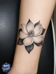 Magnolia flower tattoos small - Magnolia flower tattoos simple - Magnolia flower tattoos meaning - Magnolia flower tattoos for guys - Magnolia tattoo meaning - Magnolia tattoo ideas