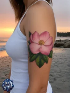 Magnolia flower tattoos small - Magnolia flower tattoos simple - Magnolia flower tattoos meaning - Magnolia flower tattoos for guys - Magnolia tattoo meaning - Magnolia tattoo ideas