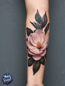 Magnolia flower tattoos small - Magnolia flower tattoos simple - Magnolia flower tattoos meaning - Magnolia flower tattoos for guys - Magnolia tattoo meaning - Magnolia tattoo ideas