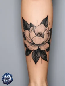 Magnolia flower tattoos small - Magnolia flower tattoos simple - Magnolia flower tattoos meaning - Magnolia flower tattoos for guys - Magnolia tattoo meaning - Magnolia tattoo ideas