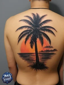 Palm tree tattoo small - Palm tree tattoos For females - Palm tree tattoo Men - Palm tree tattoo design - Palm tree tattoo minimalist - Palm tree tattoo on Hand