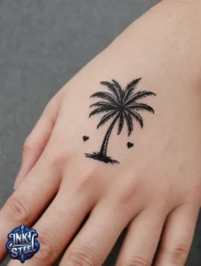 Palm tree tattoo small - Palm tree tattoos For females - Palm tree tattoo Men - Palm tree tattoo design - Palm tree tattoo minimalist - Palm tree tattoo on Hand