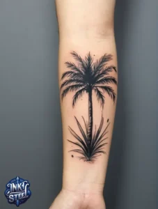 Palm tree tattoo small - Palm tree tattoos For females - Palm tree tattoo Men - Palm tree tattoo design - Palm tree tattoo minimalist - Palm tree tattoo on Hand