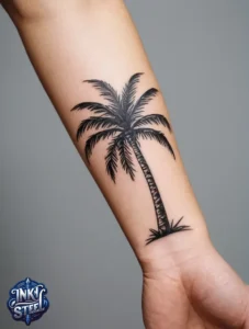 Palm tree tattoo small - Palm tree tattoos For females - Palm tree tattoo Men - Palm tree tattoo design - Palm tree tattoo minimalist - Palm tree tattoo on Hand