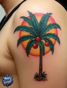 Palm tree tattoo small - Palm tree tattoos For females - Palm tree tattoo Men - Palm tree tattoo design - Palm tree tattoo minimalist - Palm tree tattoo on Hand