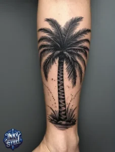 Palm tree tattoo small - Palm tree tattoos For females - Palm tree tattoo Men - Palm tree tattoo design - Palm tree tattoo minimalist - Palm tree tattoo on Hand