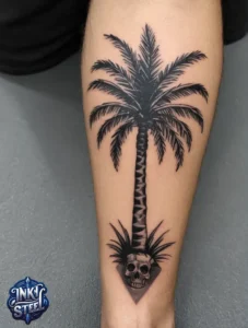 Palm tree tattoo small - Palm tree tattoos For females - Palm tree tattoo Men - Palm tree tattoo design - Palm tree tattoo minimalist - Palm tree tattoo on Hand