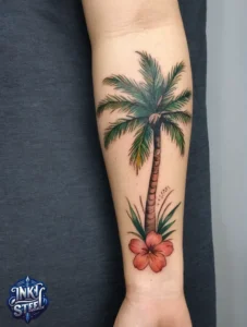 Palm tree tattoo small - Palm tree tattoos For females - Palm tree tattoo Men - Palm tree tattoo design - Palm tree tattoo minimalist - Palm tree tattoo on Hand