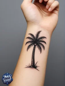 Palm tree tattoo small - Palm tree tattoos For females - Palm tree tattoo Men - Palm tree tattoo design - Palm tree tattoo minimalist - Palm tree tattoo on Hand