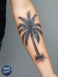 Palm tree tattoo small - Palm tree tattoos For females - Palm tree tattoo Men - Palm tree tattoo design - Palm tree tattoo minimalist - Palm tree tattoo on Hand