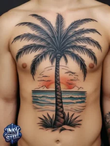 Palm tree tattoo small - Palm tree tattoos For females - Palm tree tattoo Men - Palm tree tattoo design - Palm tree tattoo minimalist - Palm tree tattoo on Hand