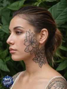 Side face tattoo men - Side face tattoos for females - Side Face Tattoo small - Side Face Tattoo by Ear - Side face tattoo ideas - Side face tattoo name