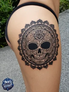 Skull tattoo meaning - Skull tattoos for men - Skull tattoo on hand - Unique skull tattoos - Skull tattoos for females - Skull tattoo ideas