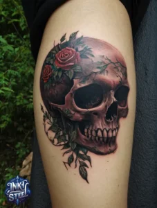 Skull tattoo meaning - Skull tattoos for men - Skull tattoo on hand - Unique skull tattoos - Skull tattoos for females - Skull tattoo ideas