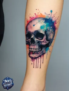 Skull tattoo meaning - Skull tattoos for men - Skull tattoo on hand - Unique skull tattoos - Skull tattoos for females - Skull tattoo ideas