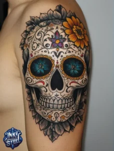 Skull tattoo meaning - Skull tattoos for men - Skull tattoo on hand - Unique skull tattoos - Skull tattoos for females - Skull tattoo ideas