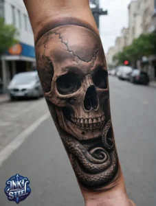 Skull tattoo meaning - Skull tattoos for men - Skull tattoo on hand - Unique skull tattoos - Skull tattoos for females - Skull tattoo ideas