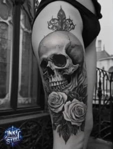 Skull tattoo meaning - Skull tattoos for men - Skull tattoo on hand - Unique skull tattoos - Skull tattoos for females - Skull tattoo ideas