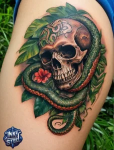 Skull tattoo meaning - Skull tattoos for men - Skull tattoo on hand - Unique skull tattoos - Skull tattoos for females - Skull tattoo ideas