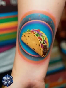 Taco tattoo designs- Taco tattoo Black and white - Taco Tattoo Ideas - Taco tattoo small - Funny Taco Tattoo - Taco tattoo cute