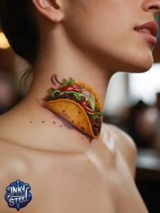 Taco tattoo designs- Taco tattoo Black and white - Taco Tattoo Ideas - Taco tattoo small - Funny Taco Tattoo - Taco tattoo cute