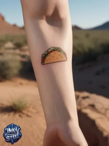 Taco tattoo designs- Taco tattoo Black and white - Taco Tattoo Ideas - Taco tattoo small - Funny Taco Tattoo - Taco tattoo cute