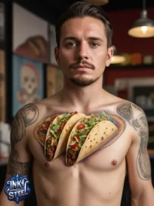 Taco tattoo designs- Taco tattoo Black and white - Taco Tattoo Ideas - Taco tattoo small - Funny Taco Tattoo - Taco tattoo cute