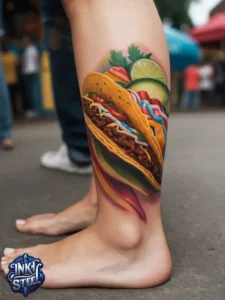 Taco tattoo designs- Taco tattoo Black and white - Taco Tattoo Ideas - Taco tattoo small - Funny Taco Tattoo - Taco tattoo cute