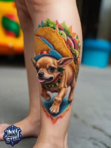 Taco tattoo designs- Taco tattoo Black and white - Taco Tattoo Ideas - Taco tattoo small - Funny Taco Tattoo - Taco tattoo cute