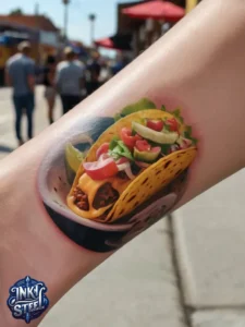 Taco tattoo designs- Taco tattoo Black and white - Taco Tattoo Ideas - Taco tattoo small - Funny Taco Tattoo - Taco tattoo cute