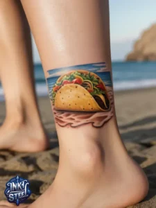 Taco tattoo designs- Taco tattoo Black and white - Taco Tattoo Ideas - Taco tattoo small - Funny Taco Tattoo - Taco tattoo cute