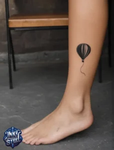 Balloon tattoo meaning - Balloon tattoo small - Balloon tattoo ideas - 3 balloon tattoo - Balloon tattoo with Names - Hot air balloon tattoo