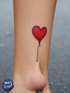 Balloon tattoo meaning - Balloon tattoo small - Balloon tattoo ideas - 3 balloon tattoo - Balloon tattoo with Names - Hot air balloon tattoo