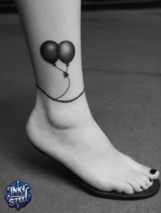 Balloon tattoo meaning - Balloon tattoo small - Balloon tattoo ideas - 3 balloon tattoo - Balloon tattoo with Names - Hot air balloon tattoo