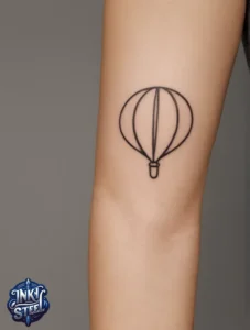 Balloon tattoo meaning - Balloon tattoo small - Balloon tattoo ideas - 3 balloon tattoo - Balloon tattoo with Names - Hot air balloon tattoo