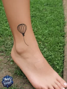 Balloon tattoo meaning - Balloon tattoo small - Balloon tattoo ideas - 3 balloon tattoo - Balloon tattoo with Names - Hot air balloon tattoo