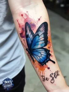 Be still tattoo meaning - Be Still tattoo Ideas -Be still tattoos for females - Be still tattoo small - Be still tattoo with cross - Be still tattoo with Flower