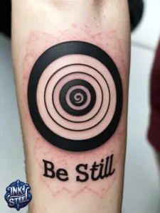 Be still tattoo meaning - Be Still tattoo Ideas -Be still tattoos for females - Be still tattoo small - Be still tattoo with cross - Be still tattoo with Flower